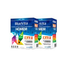 Kit Blue Vita Homem A a Z com 120 cápsulas