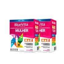 Kit Blue Vita Mulher A a Z com 120 cápsulas
