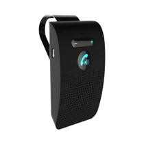 Kit Bluetooth Para Carro Com Clip Para Visor Solar, Receptor De Áudio Sem Fio, Alto-falante E