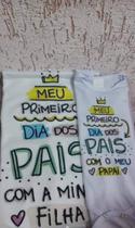 Kit blusa + body pai e filha
