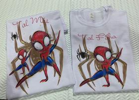 Kit blusas personalizado mãe e filha Kit blusas personalizado mãe e filha