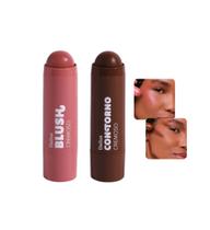 Kit Blush e Contorno Dailus Cremoso Em Stick Vegano