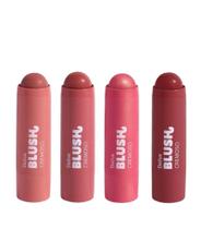Kit Blush em Stick Dailus Cremoso 4 Cores 26g