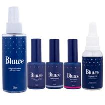 Kit Bluwe Primer Adesivador Higienizador Top Coat Cutinutri