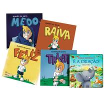 Kit Boas Notícias! É a Criação! Capa Dura + Coleção Sentimentos e Emoções Completa