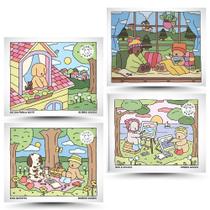 Kit Bobbie Goods: Livros de Colorir - Do Dia para a Noite + Dias Quentes + Dias Frios + Isso e Aquilo Kit Bobbie Goods: Livros de Colorir - Do Dia para a Noite + Dias Quentes + Dias Frios + Isso e Aquilo