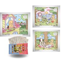 Kit Bobbie Goods: Livros de Colorir - Do Dia para a Noite + Isso e Aquilo + Dias Quentes + Cartões para Colorir (4 Un)