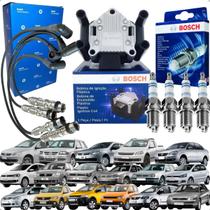 Kit Bobina Cabo e Vela Ignição Volkswagen Gol Voyage A3 Polo Spacefox Kit Bobina Cabo e Vela Ignição Volkswagen Gol Voyage A3 Polo Spacefox