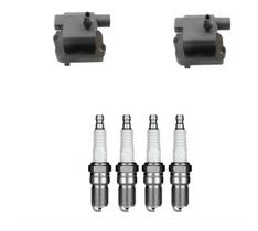 Kit Bobina e Jogo Velas Comum Jac J6 2.0 16v Kit Bobina e Jogo Velas Comum Jac J6 2.0 16v
