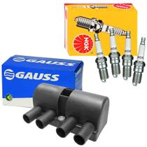 Kit Bobina Gauss+Vela NGK Cobalt 1.4 Econoflex 11 a 16 Flex Kit Bobina Gauss+Vela NGK Cobalt 1.4 Econoflex 11 a 16 Flex