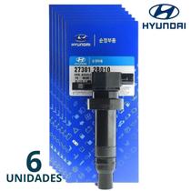 Kit Bobina Ignição Original C/6 Hyundai Santa Fé 2.7 V6 27301-3e400