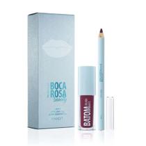 Kit Boca Rosa By Payot Sexta Batom Líquido Mate + Lápis Labial
