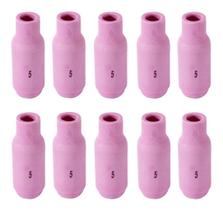 Kit Bocal Ceramico Para Tocha Tig 10N49 Nº5 - C/10 Kit Bocal Ceramico Para Tocha Tig 10N49 Nº5 - C/10