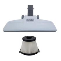Kit Bocal e Filtro P/Aspirador Black+Decker AV12 Kit Bocal e Filtro P/Aspirador Black+Decker AV12
