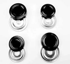 Kit Bocas P/ Fogão Itatiaia Star 4 Bocas