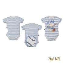 Kit body 2 peças Cotton Upi Uli Kit body 2 peças Cotton Upi Uli