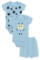 Kit Body 3 Peças Manga Curta Kit Body 3 Peças Manga Curta