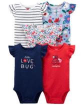 Kit Body 5 Peças Love Bug CARTER'S - Bebê Menina - Carters