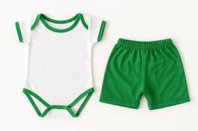 Kit Body Bebê com Tapa Fralda em Malha Suave 100% Poliester Conforto e Estilo para os Pequenos Kit Body Bebê com Tapa Fralda em Malha Suave 100% Poliester Conforto e Estilo para os Pequenos