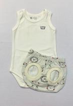 Kit body com tapa fralda masculino 1704 Kit body com tapa fralda masculino 1704