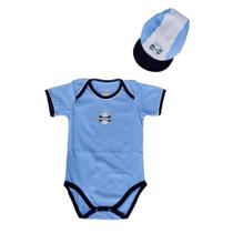 Kit Body e Boné Infantil Grêmio Oficial Kit Body e Boné Infantil Grêmio Oficial