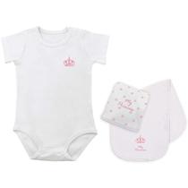 Kit Body e Paninho de Boca Sweet Baby My Princess - Colibri - Colibri