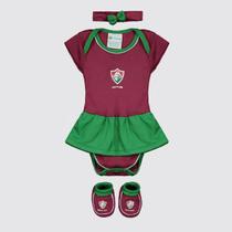 Kit Body Infantil 3 Peças Fluminense