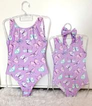 Kit Body Mãe e Filha Borboletas Kit Body Mãe e Filha Borboletas
