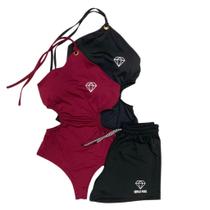 Kit Body Maiô Com Bojo + Short Suplex Kit Body Maiô Com Bojo + Short Suplex