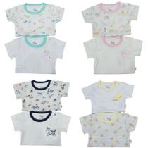 Kit Body Manga Curta 21751 Anjos Baby