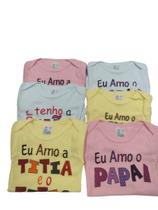 Kit body manga longa - 6 unidades 506 - luana baby