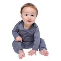 Kit Body Manga Longa e Calça Bebê RN até 12 meses Estampado Thermo