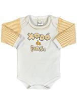 Kit body manga longa - masculino - 3 unidades - tamanho rn ao eg 8596 - petutinha Kit body manga longa - masculino - 3 unidades - tamanho rn ao eg 8596 - petutinha