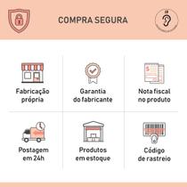 Kit Body Piercers Silicone - Nariz/Orelha Oval/Umbigo - Branco Kit Body Piercers Silicone - Nariz/Orelha Oval/Umbigo - Branco