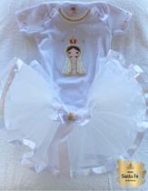 Kit Body Santinho com saia TUTU