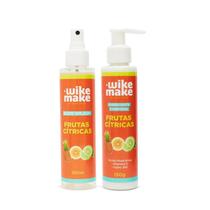Kit Body Splash 150ml + Hidratante Frutas Cítricas Wike Make