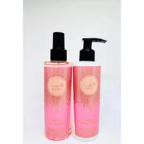 Kit Body Splash Árabe e Creme Hidratante Corporal Árabe Body Splash Feminino e Masculino Kit Body Splash Árabe e Creme Hidratante Corporal Árabe Body Splash Feminino e Masculino