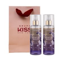 Kit Body Splash Blooming Collection - Midnight Violet 2 unid - Kiss New York Kit Body Splash Blooming Collection - Midnight Violet 2 unid - Kiss New York