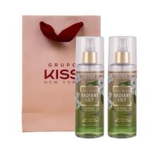 Kit Body Splash Blooming Collection - Radiant Lily 2 unid - Kiss New York Kit Body Splash Blooming Collection - Radiant Lily 2 unid - Kiss New York