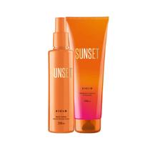 Kit Body Splash + Creme Hidratante Sunset Ciclo Cosméticos