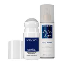 Kit Body Splash e Desodorante Roll On Alter Ego Barbours
