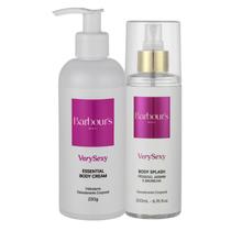 Kit Body Splash e Hidratante corporal Very Sexy Barbours Kit Body Splash e Hidratante corporal Very Sexy Barbours