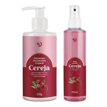 Kit Body Splash e Hidratante Dokmos Cereja Kit Body Splash e Hidratante Dokmos Cereja