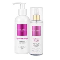Kit Body Splash e Hidratante My Sweet Delight Barbours Kit Body Splash e Hidratante My Sweet Delight Barbours