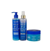 Kit Body Splash Esfolia Hidratante Eclipse Dourado Miss Rôse