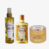 Kit Body Splash Gel e Esfoliante Baunilha - Wever Showers Kit Body Splash Gel e Esfoliante Baunilha - Wever Showers