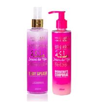 Kit Body Splash + Hidratante Deusa do Nilo Miss Rôse Kit Body Splash + Hidratante Deusa do Nilo Miss Rôse