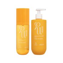 Kit Body Splash + Hidratante Soul Brasileira Cheia de Graça