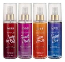 Kit body splash kiss new york 200ml c/4