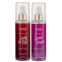 Kit Body Splash Lady In Red + Sweet Heart Kiss New York Kit Body Splash Lady In Red + Sweet Heart Kiss New York
